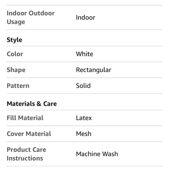 Pillow with Lavender Mesh Cover - Picture 3 of 8